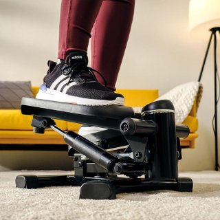 CRLYN Stepper Crosstrainer Mini Zwart Wit