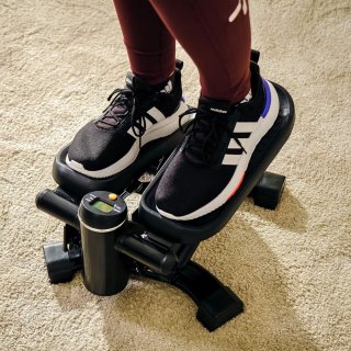 CRLYN Stepper Crosstrainer Mini Zwart Wit