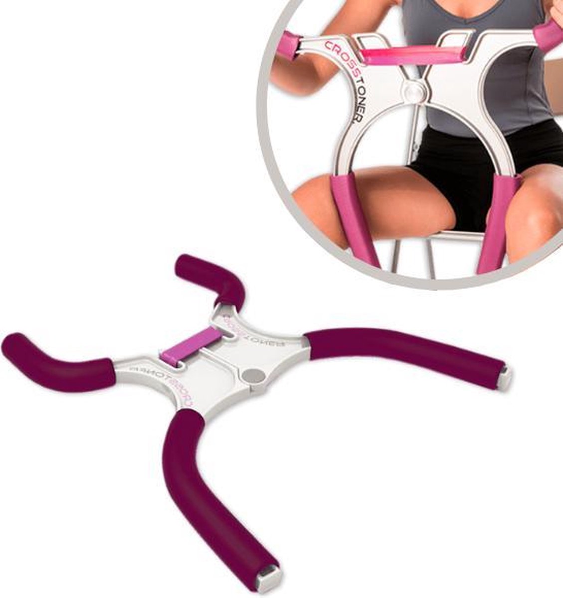 Cross Toner Fitnessapparaat inclusief 3 Weerstandsbanden