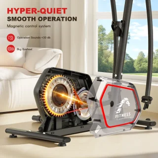 Crosstrainer Elliptische trainer Zwart