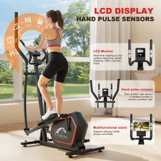 Crosstrainer Elliptische trainer Zwart