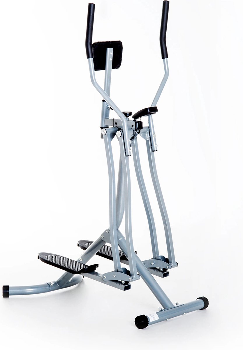 Wat vinden we goed aan de Crosstrainer Hometrainer Staal Zilver 96x60x152cm