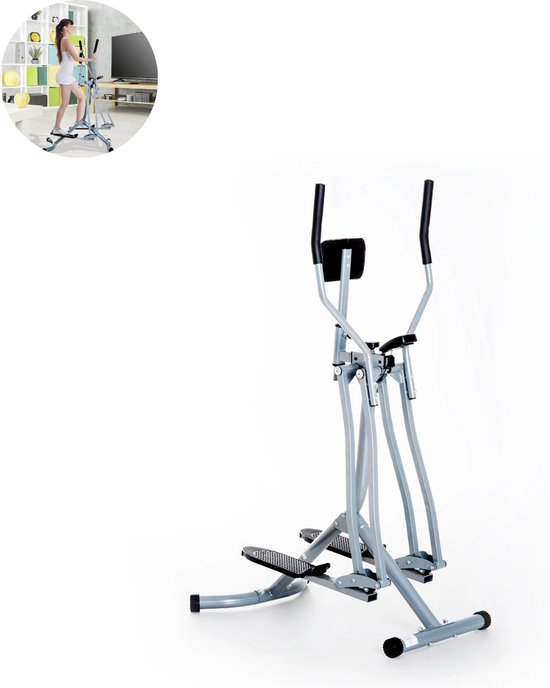 Crosstrainer Hometrainer Staal Zilver 96x60x152cm review
