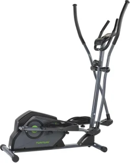 Crosstrainer met hartslagmeter en tablethouder