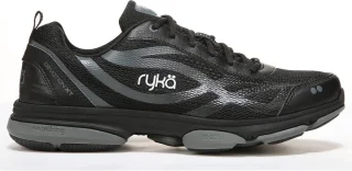 Dames Cross Trainers Zwart/Wit - Sportschoenen