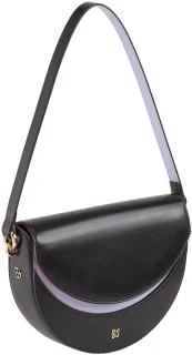 DuDu Designer Schoudertas: compacte elegantie in natuurlijk leer