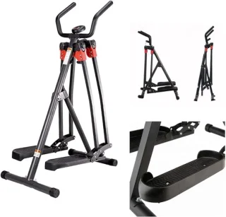 Complete en compacte elliptische crosstrainer voor thuis