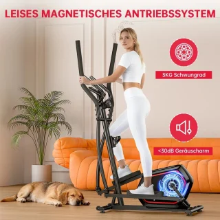 Embelle Compacte magnetische elliptische crosstrainer