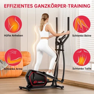 Embelle Compacte magnetische elliptische crosstrainer