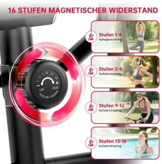 Embelle Compacte magnetische elliptische crosstrainer