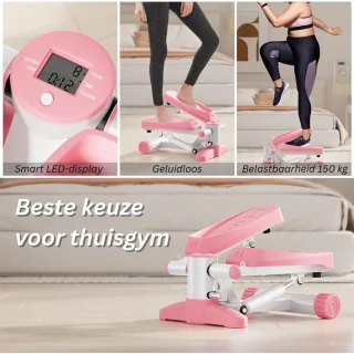 JMZR Stepper Hometrainer Crosstrainer Mini Roze