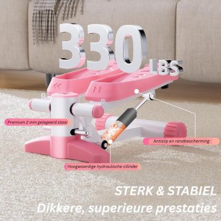 JMZR Stepper Hometrainer Crosstrainer Mini Roze