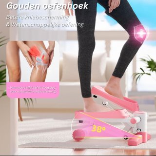 JMZR Stepper Hometrainer Crosstrainer Mini Roze
