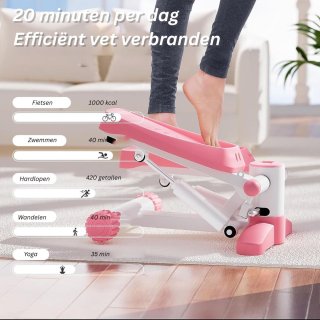 JMZR Stepper Hometrainer Crosstrainer Mini Roze