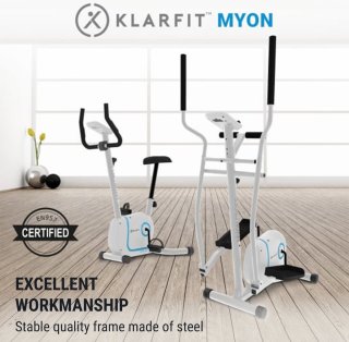 Klarfit Myon Cross crosstrainer wit