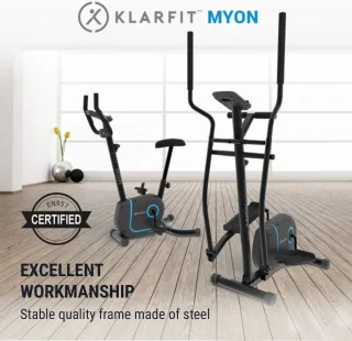 Klarfit Myon Cross crosstrainer zwart