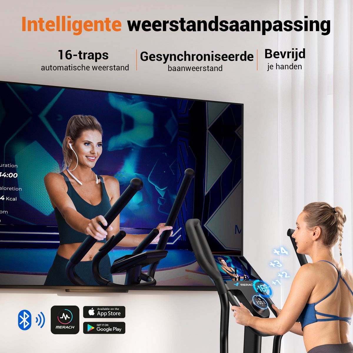 Wat vinden we goed aan de MERACH Crosstrainer - Ellipsentrainer