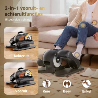 MERACH Mini Crosstrainer - Onder Bureau Beentrainer
