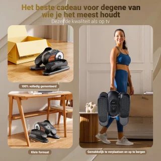 MERACH Mini Crosstrainer - Onder Bureau Beentrainer