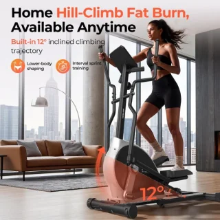 Opvouwbare crosstrainer voor thuis