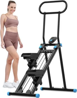 QORA Crosstrainer: Compacte Verticale Klimtrainer voor Effectieve Thuisworkouts