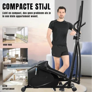 Wat vinden we goed aan de RONN® Crosstrainer Hometrainer Zwart