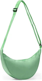 Schoudertas van waterafstotend gerecycled nylon