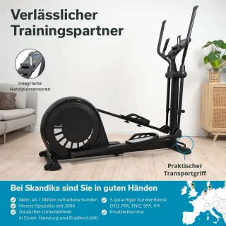Skandika Carbon P20-R Crosstrainer zwart