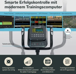 Skandika Carbon P23 Crosstrainer Set