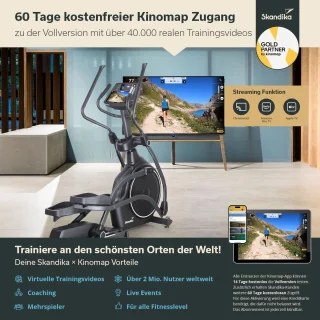 Skandika Crosstrainer Carbon P30-S