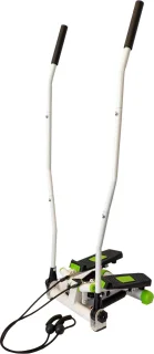 Stepper Crosstrainer Groene Aluminium Stepper Met Elastische Trainer