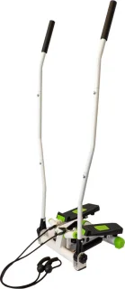 Stepper Crosstrainer Groene Aluminium Stepper Met Elastische Trainer