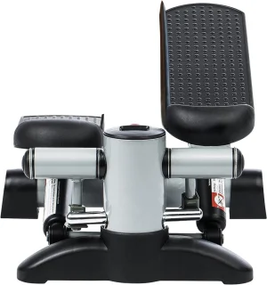 Stepper Fitness Hometrainer Crosstrainer Mini Zilver/Zwart