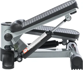 Stepper Fitness Hometrainer Crosstrainer Mini Zilver/Zwart