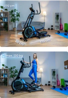 THUNDER BLAZE Crosstrainer Elliptische Trainer