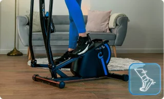 THUNDER Crosstrainer FLASH Elliptische Trainer