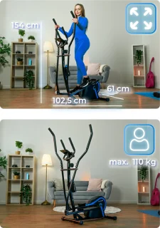 THUNDER Crosstrainer FLASH Elliptische Trainer