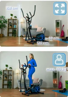 THUNDER Crosstrainer SPARKY Elliptische Trainer