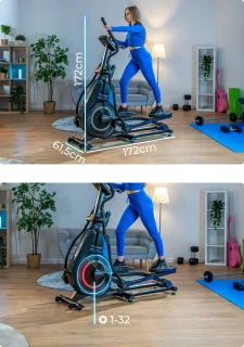THUNDER RACER-X Crosstrainer Elliptische Trainer