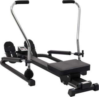 vidaXL Roeitrainer hydraulisch 5-niveaus