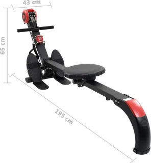 vidaXL Roeitrainer inklapbaar