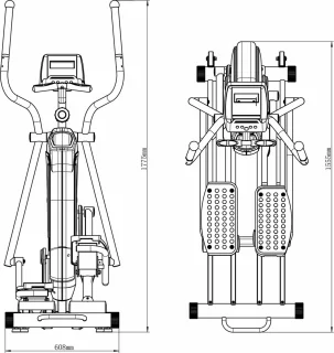 XC-190 Crosstrainer Elliptische Trainer