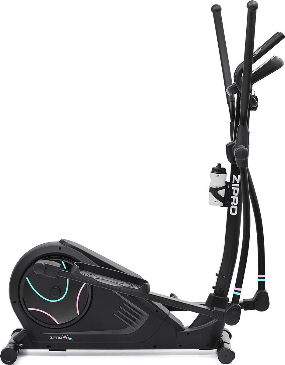 De Zipro Heat WM Elektromagnetische Crosstrainer Zwart/Roze in één oogopslag