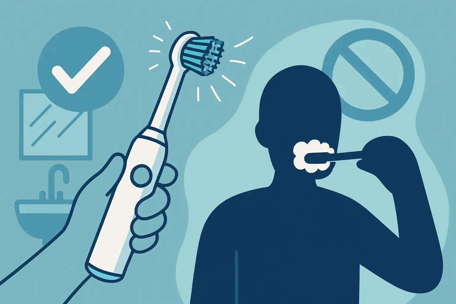 Elektrische tandenborstel etiquette: zo poets je netjes in gedeelde ruimtes