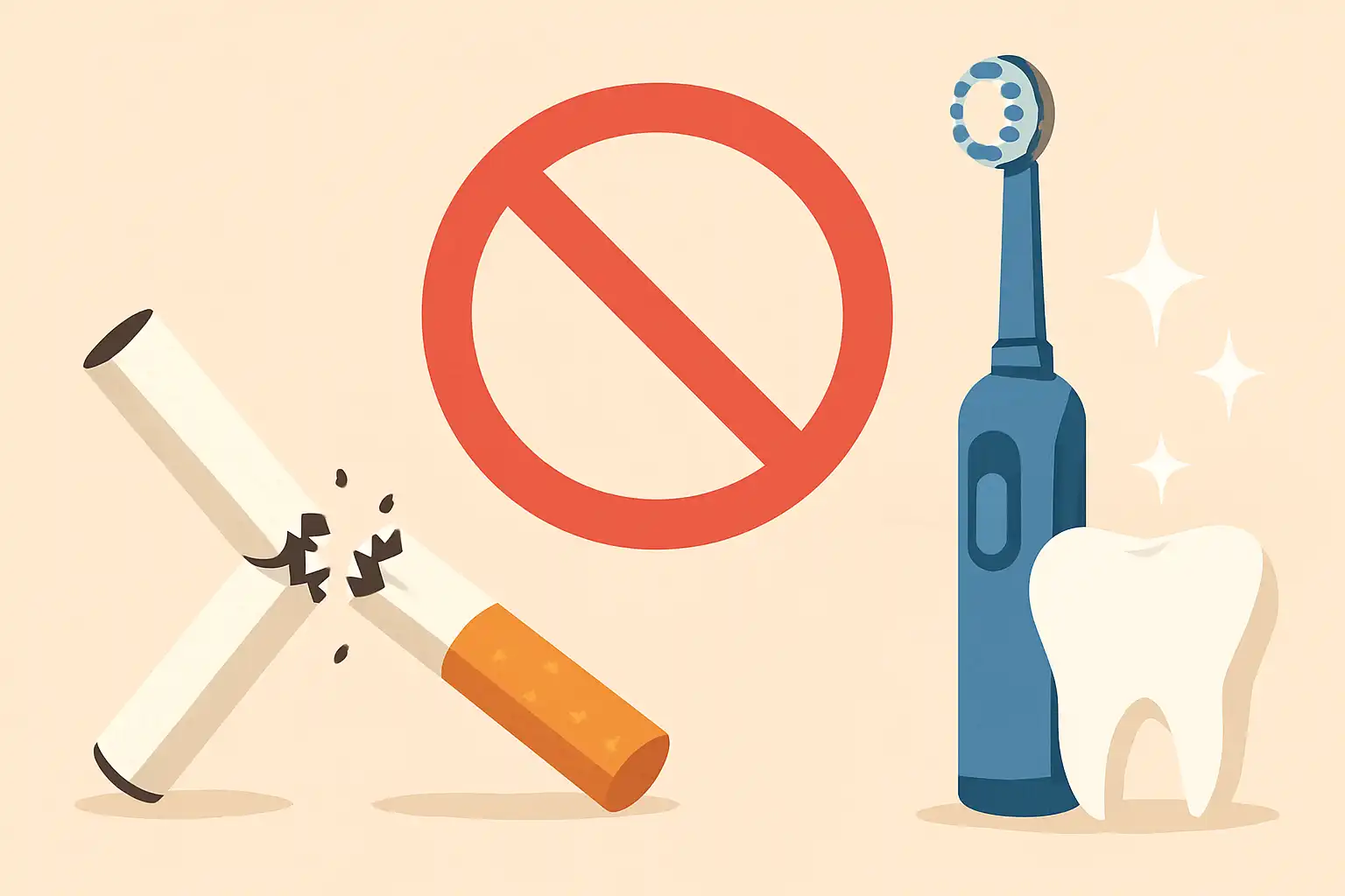 Stoppen met roken? zo kan je elektrische tandenborstel helpen bij het herstel van je gebit
