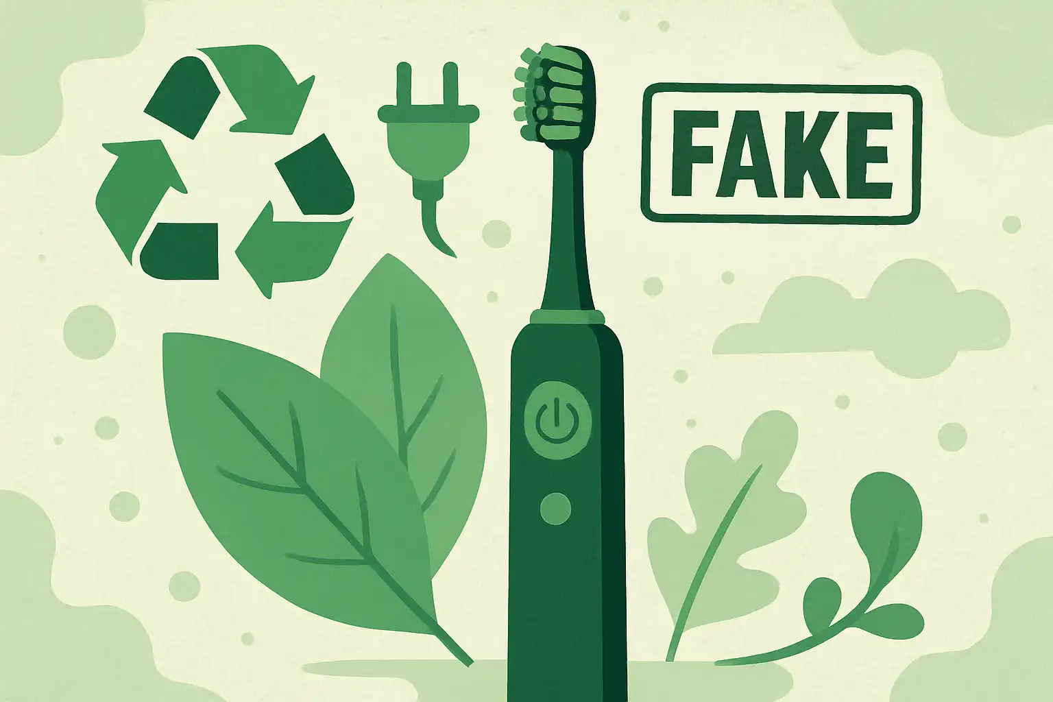 Zo doorzie je greenwashing bij elektrische tandenborstelmerken