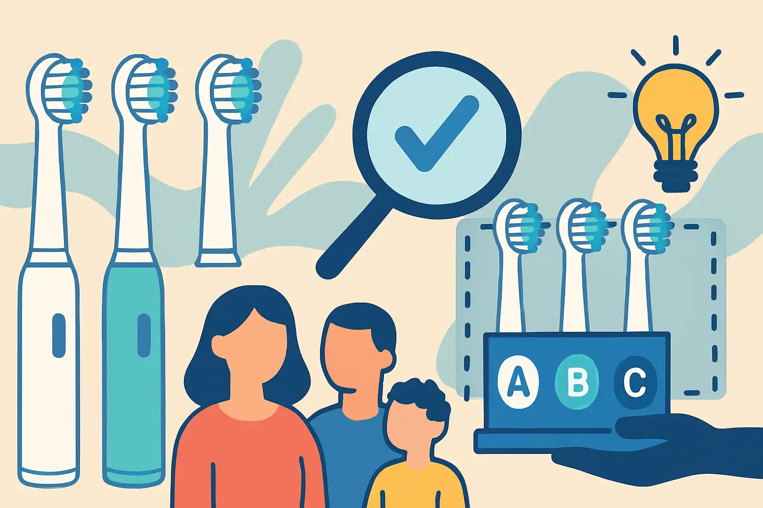 Zo organiseer je opzetborstels voor het hele gezin: hygiëne, labeling en slimme bewaartips