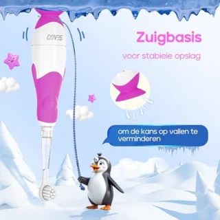 Elektrische Tandenborstel voor Baby's en Peuters met Timer en Leuk Design
