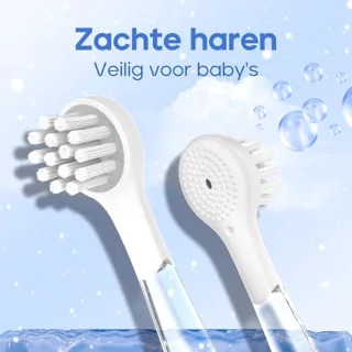 Elektrische Tandenborstel voor Baby's en Peuters met Timer en Leuk Design