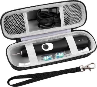Stevige reisetui voor Oral‑B en Philips Sonicare: veilig, compact en praktisch